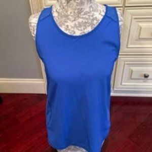 Lululemon tank top with sheer panels